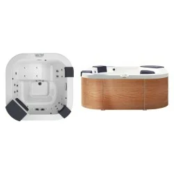 Jacuzzi Delfi2 Hidromasaje 4 Plazas con 16 Jets PowerPro - JACUZZI -