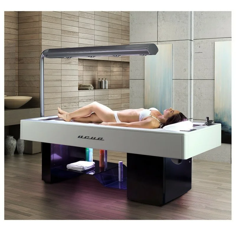 AQUA Dampfmassagebett mit Chromotherapie und Musiktherapie - - DELUXE-MASSAGE-SPA-TISCH