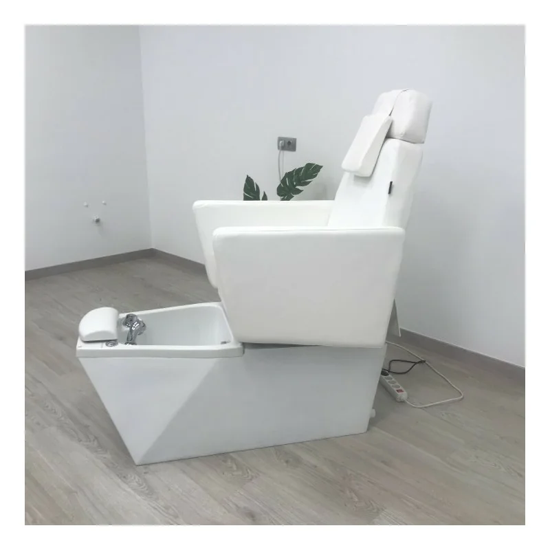 Poltrona Pedicure LED Grey NeoBeauty per Trattamenti SPA di Lusso - Sedie per pedicure e vasche da bagno - NeoBeauty