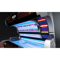 Megasun P9S HybridSun Solarium com LEDs UVA e UVB - Megasun Solarium - Megasun