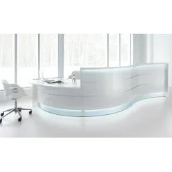 LAV design reception waves and double height - Furniture design -