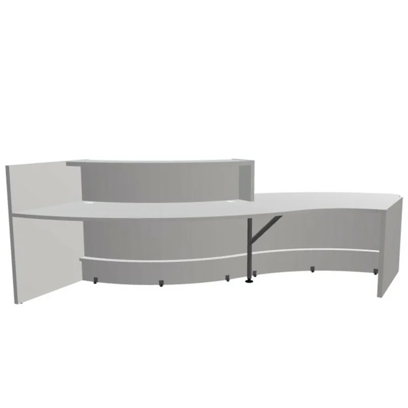 Bureau d'accueil double hauteur LAV design élégant - - La conception de meubles