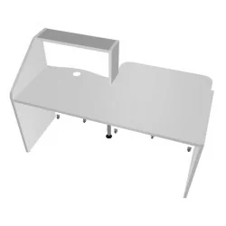 Mesa de Recepção Modular ONDAS Design Luxuosa e Elegante - Mobiliário design -