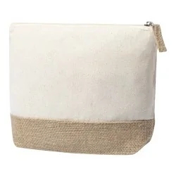 Sac de toilette en coton naturel Sunmarket 21.5x16.5x5 cm - Sunmarket - Trousses de toilette