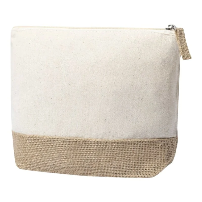 Sac de toilette en coton naturel Sunmarket 21.5x16.5x5 cm - Sunmarket - Trousses de toilette