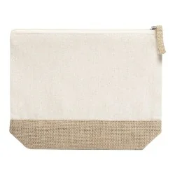 Sac de toilette en coton naturel Sunmarket 21.5x16.5x5 cm - Sunmarket - Trousses de toilette