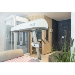 Hapro HP8580 Wellness Innergize Sunbed compact White - Compact solariums - Hapro